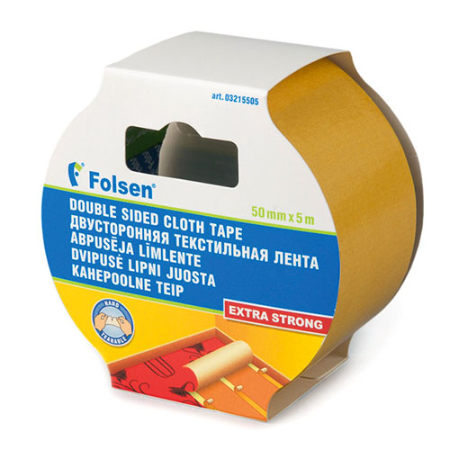 fasten double sided rug tape